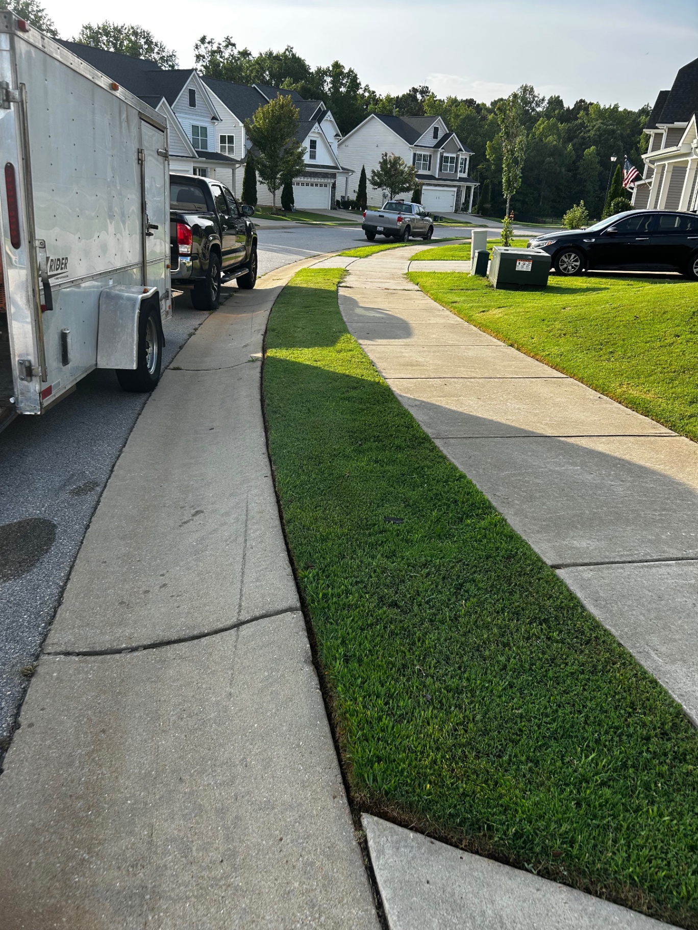 Fresh Stripe & Clean Walkway